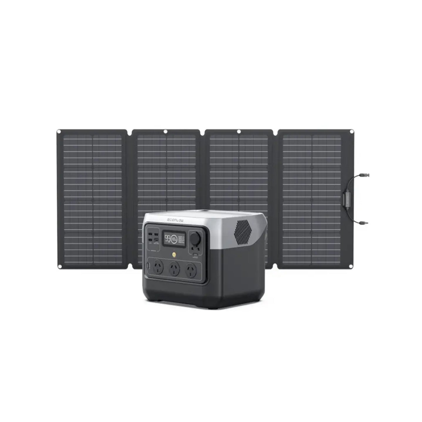 EcoFlow River 2 PRO Power Station with one 160W Solar Panel