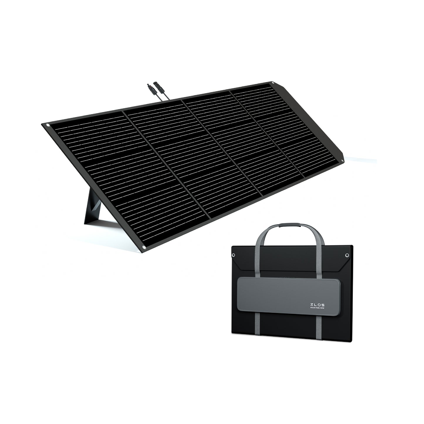 ZLOS 160W Solar Panel For Power Station, Lightweight & Foldable