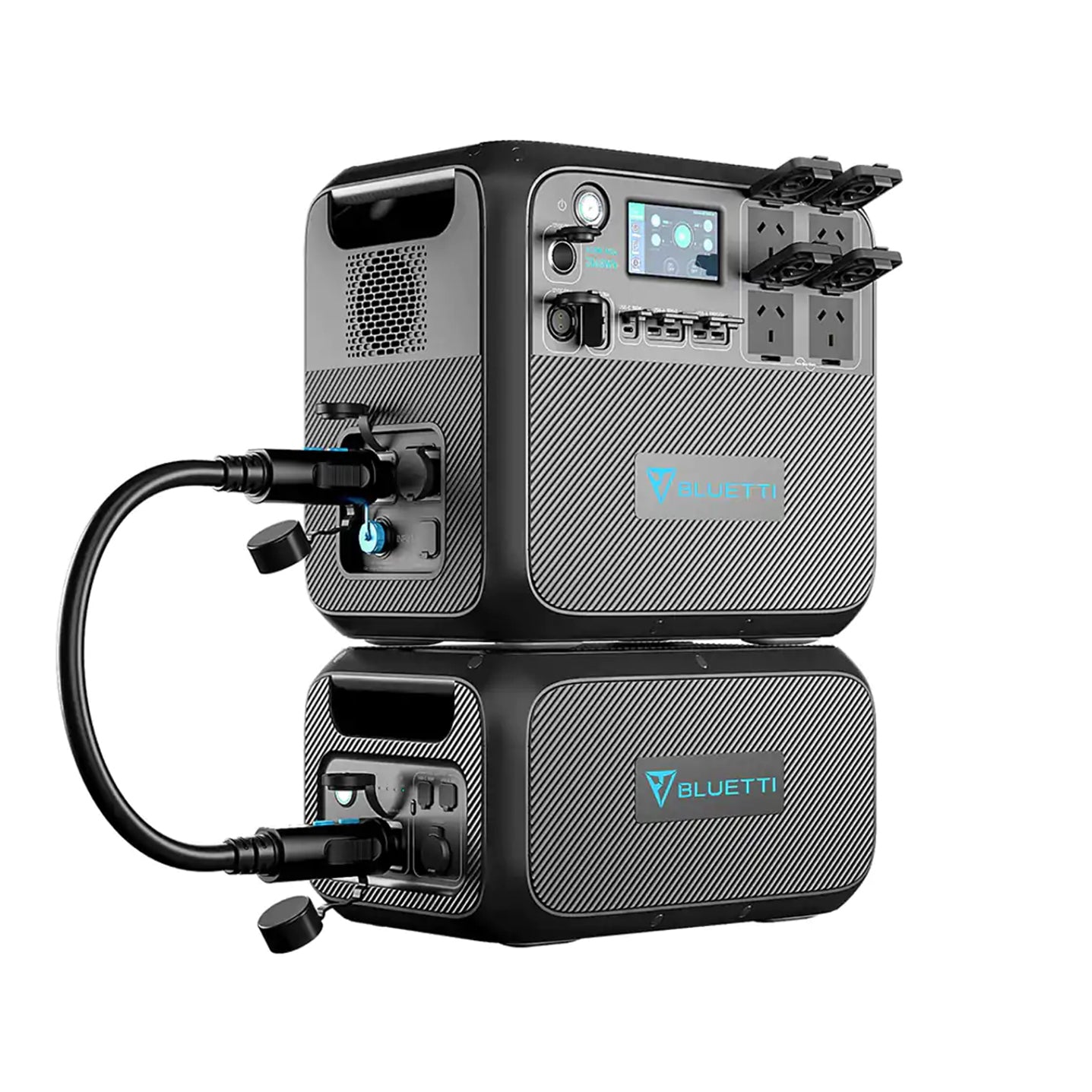 BLUETTI AC200MAX Portable Power Station and B230 External Battery Module Expand to 4096Wh