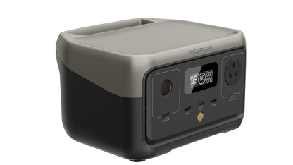 EcoFlow River 2 Portable Power Station with total 300W AC output & Built in 256Wh (21Ah@12V) LFP Battery