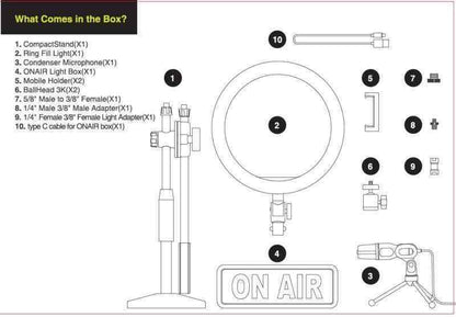 AF-99 Vloggers Video Kit - Directors Home Studio