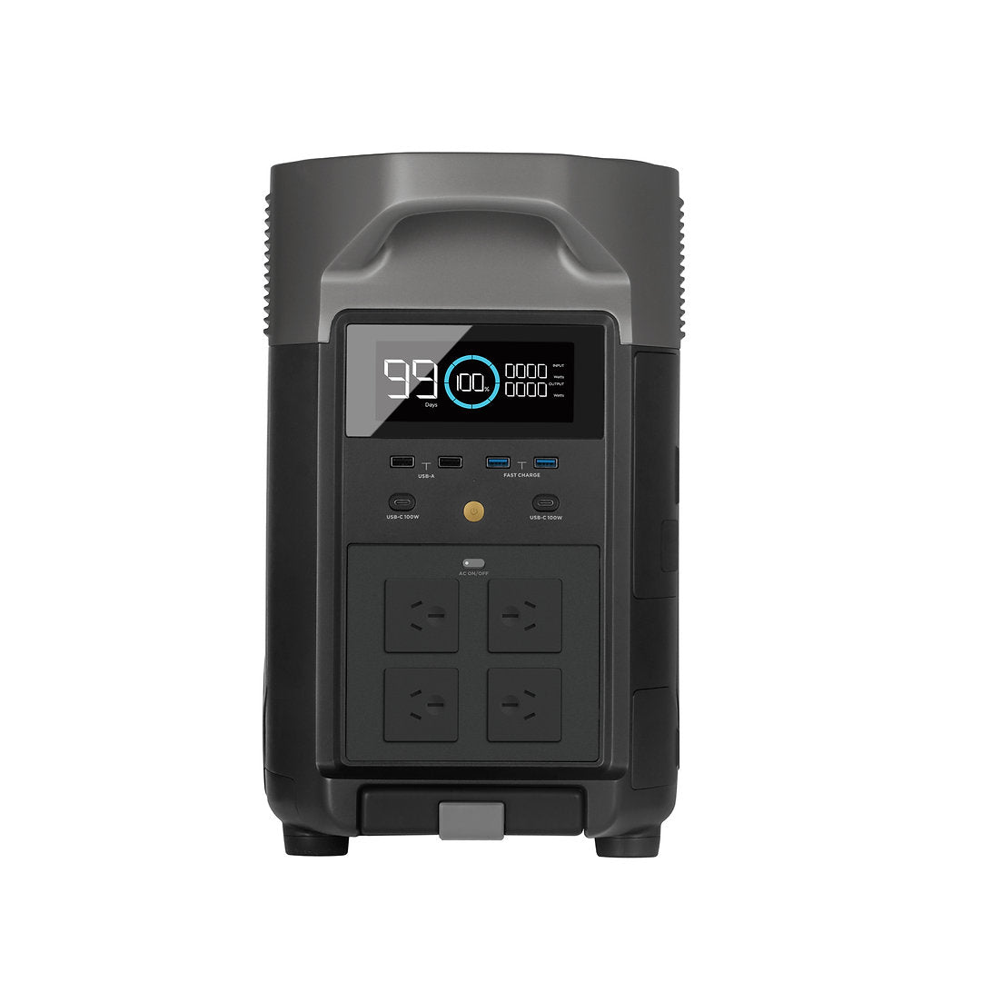 Ecoflow Delta Pro Power Station with 3600W AC Output and Built in 3600Wh Battery