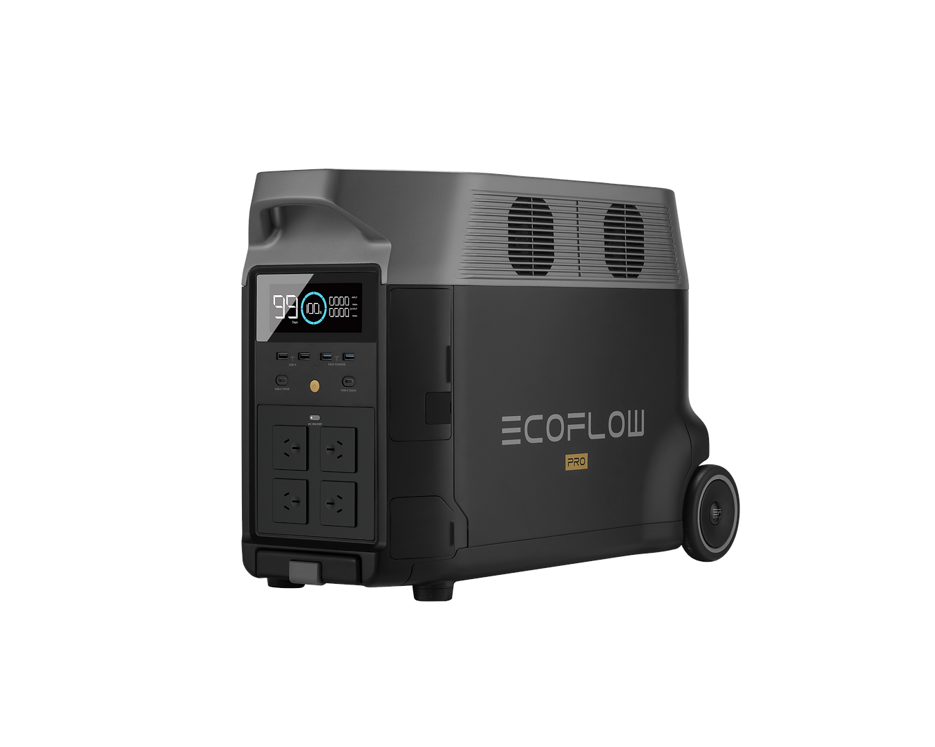 Ecoflow Delta Pro Power Station with 3600W AC Output and Built in 3600Wh Battery