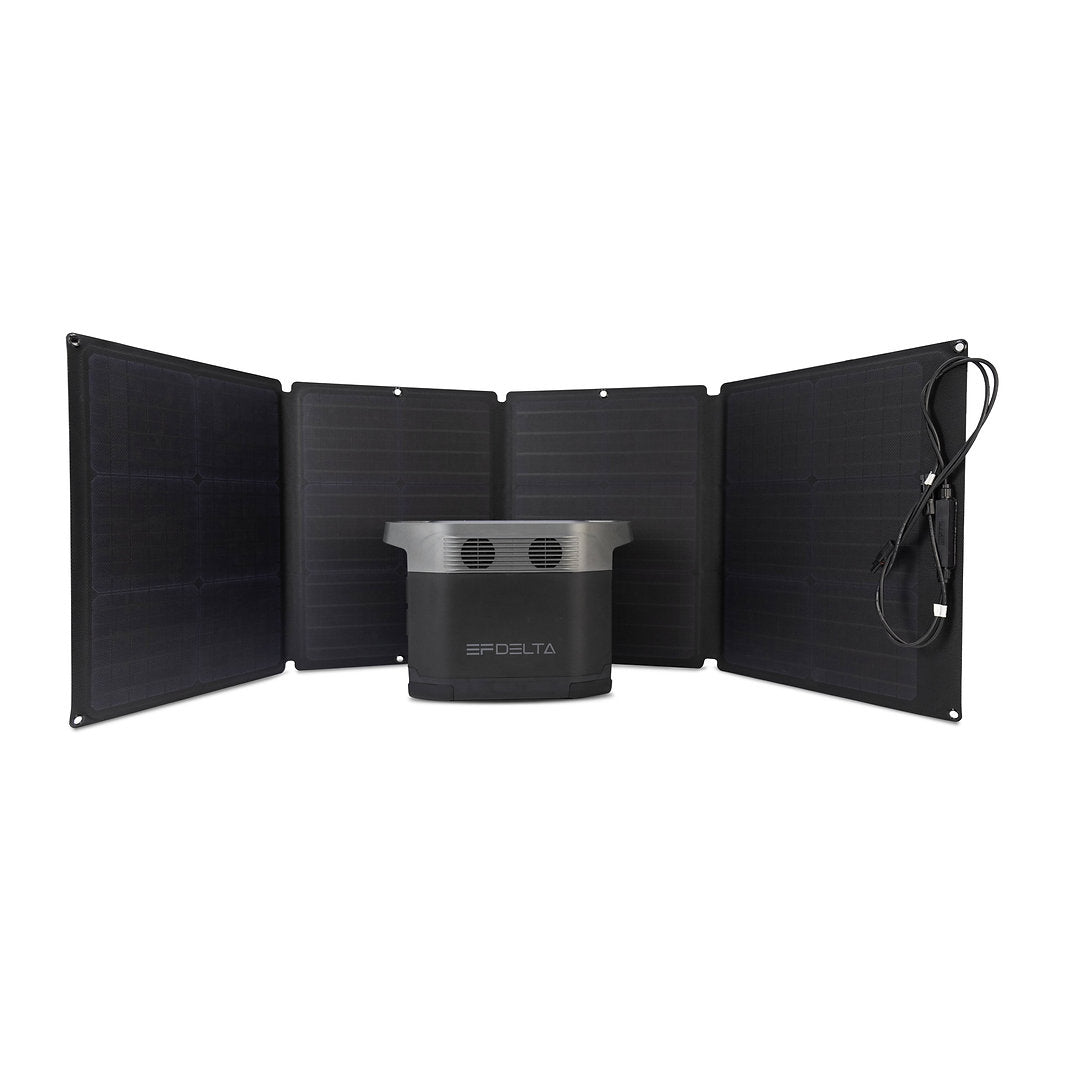 EcoFlow 110W Solar Panel, Light Weight and Foldable