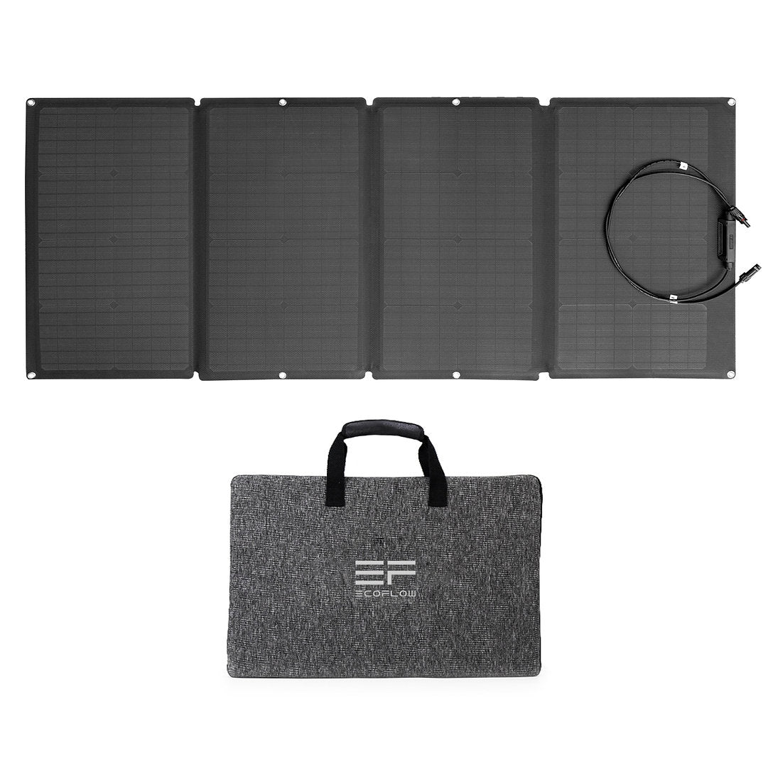 Ecoflow 160W Solar Panel / Solar Blanket, Light Weight and Foldable