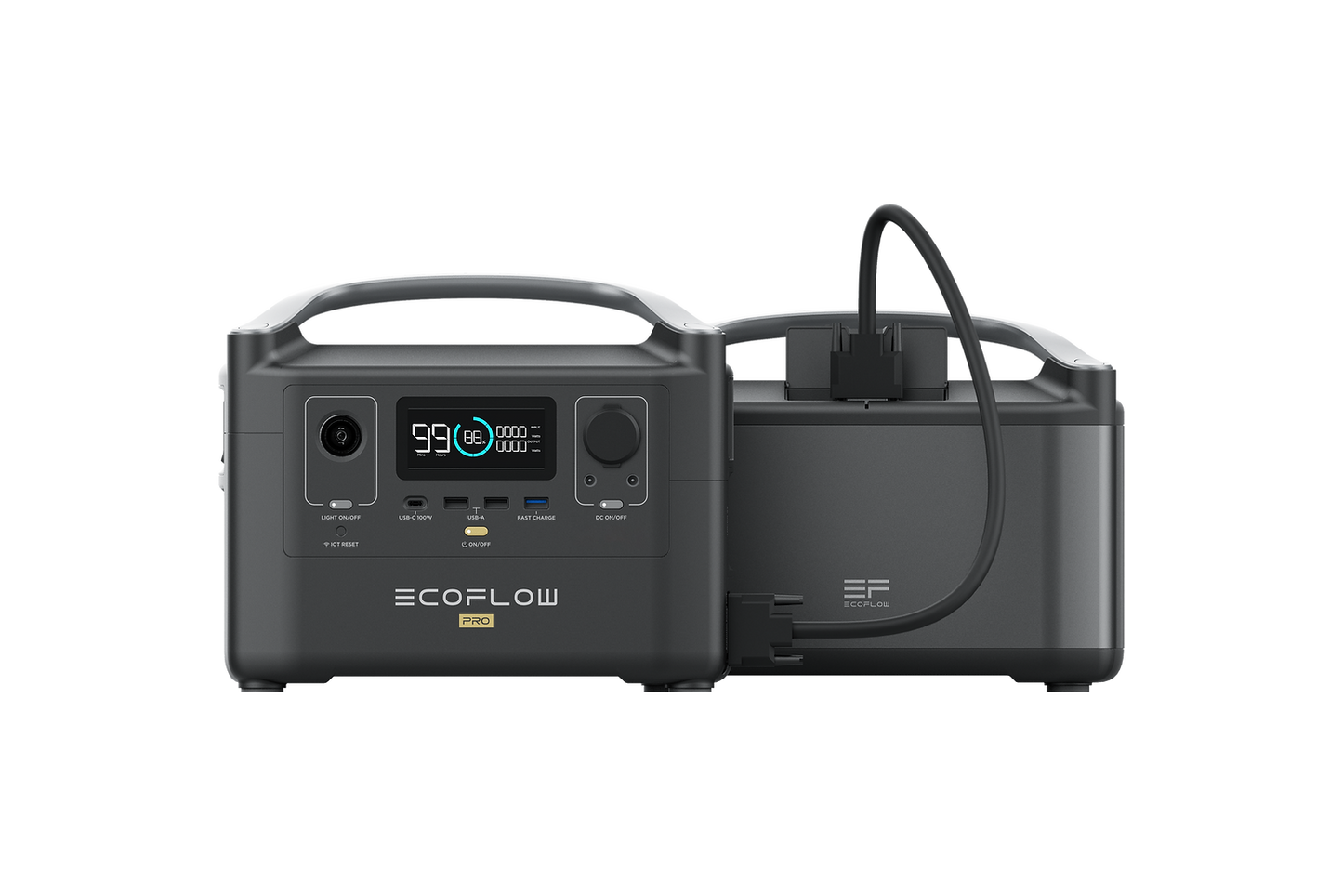 EcoFlow Extra Battery for RIVER 600 PRO, Capacity 720Wh (60Ah 12V)