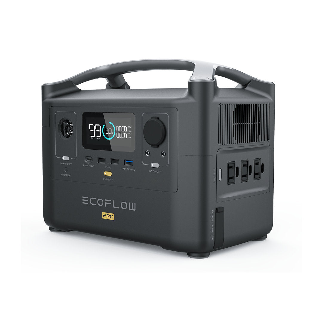 EcoFlow River 600 PRO Power Station with 600W AC output, Built in 720Wh Battery