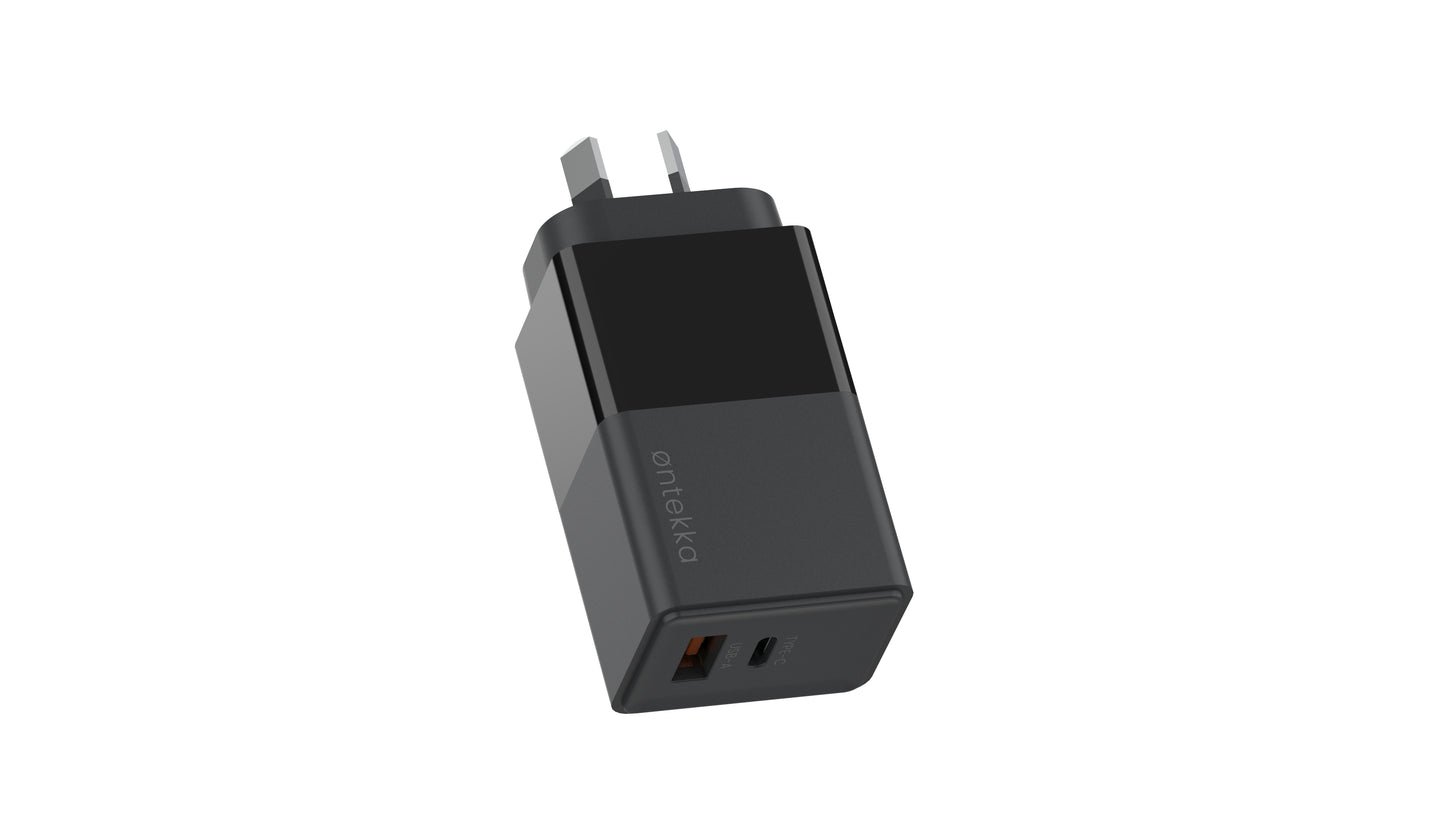 Ontekka 65W GaN Fast Charger, USB A & USB C Ports