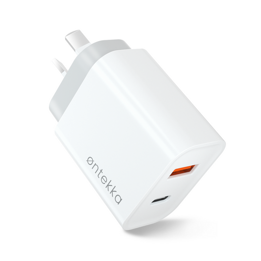 Ontekka 20W USB-C&A PD Dual Port Wall Charger